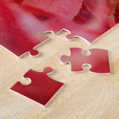 Herfst Rode Esdoornbladeren Legpuzzel (Zijkant)