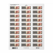 Herfst Rode Fee Fantasie Kunst Etiket (Full Sheet)