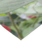 Herfst rode vlekken tafelkleed (Gekanteld)