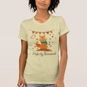 herfst rode vos - perfect gekaaide vrouwelijke Her T-shirt