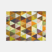 Herfst Roest Fleece Deken (Voorkant (Horizontaal))
