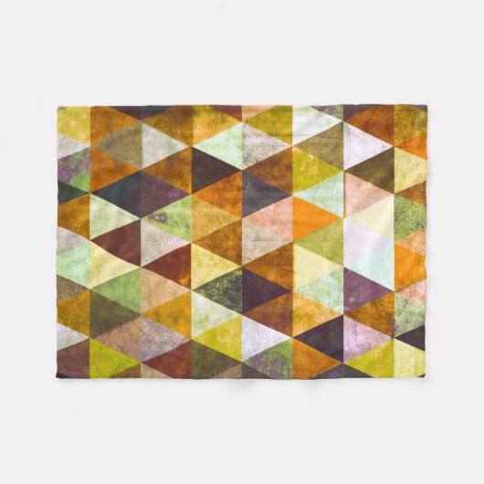 Herfst Roest Fleece Deken (Voorkant (Horizontaal))