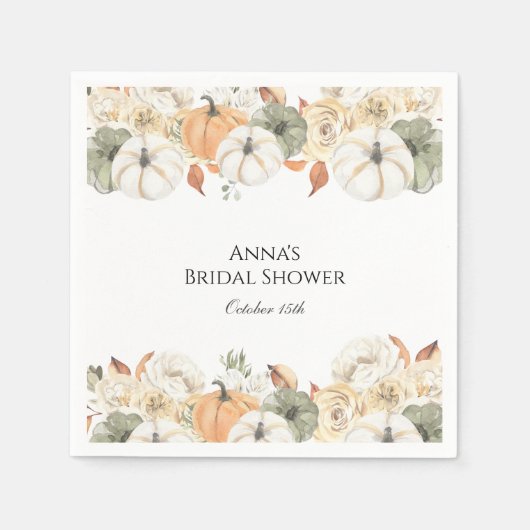 Herfst Roest Servet (Voorkant)