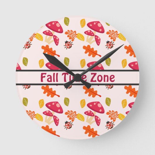 Herfst Ronde Klok (Voorkant)