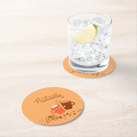 Herfst Ronde Onderzetter Set (Insitu)