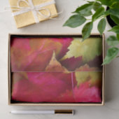 Herfst Rood Geel Esdoornbladeren Kunst  Tissuepapier (Geschenk)