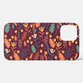 Herfst rood-Oranje motief Case-Mate iPhone Case (Achterkant (horizontaal))