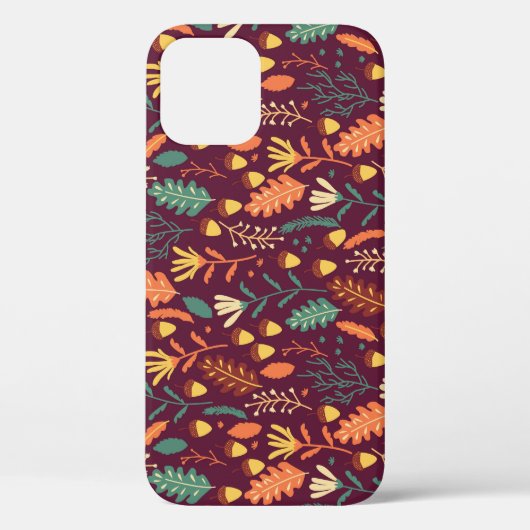 Herfst rood-Oranje motief Case-Mate iPhone Case (Achterkant)