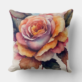 Herfst Roos Kussen