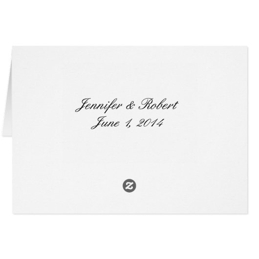 Herfst Rose Bouquet Table Number tentaart (Achterkant Horizontaal)