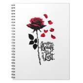 herfst rosse notitieboek (Voorkant)