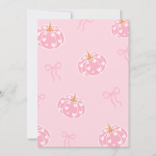 Herfst Roze grillige Retro Tea Girl 4e verjaardag Kaart (Achterkant)