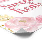 Herfst Roze pomkin  Truck Sweet Trebbord Poster (Hoek)