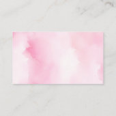 Herfst Roze Pompoen Luier Raffle Enclosure Informatiekaartje (Achterkant)