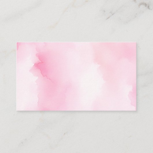 Herfst Roze Pompoen Luier Raffle Enclosure Informatiekaartje (Achterkant)