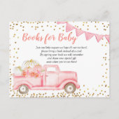 Herfst Roze Pompoen Truck Boeken voor Baby Kaart (Voorkant)