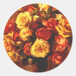 Herfst Rozen Stickers