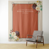 Herfst Rozen Vrijgezellenfeest foto achtergrond Wandkleed (In situ)