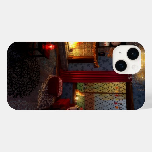 Herfst rust iPhone Case (Achterkant (horizontaal))