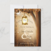 Herfst Rustic Autumn Tree Wedding - Bewaar de datu Save The Date (Voorkant)