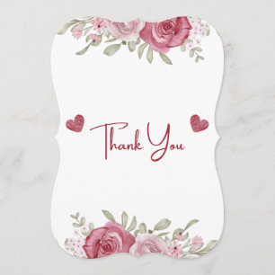 Herfst Rustic Burgundy Calligraphy Flat Wedding Th Kaart