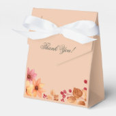 Herfst Rustic Floral Autumn Vrijgezellenfeest Bedankdoosjes (Voorkant Zijde)