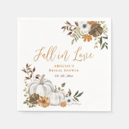 Herfst Rustic Pumpkin Vrijgezellenfeest Servet