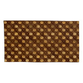 Herfst Rustic Shabby Chic Gold Pumpkins  Kussensloop (Achterkant-Rechts)