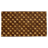 Herfst Rustic Shabby Chic Gold Pumpkins  Kussensloop (Voorkant-Rechts)