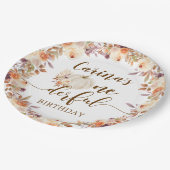 Herfst rustiek Boho pompoen Onederful Papier Bord (Gekanteld)