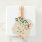 Herfst Rustiek Bruin Groen Eerste Heilige Communie Bedankjes Labels (In situ)