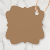 Herfst Rustiek Bruin Groen Eerste Heilige Communie Bedankjes Labels (Achterkant)