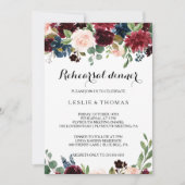 Herfst Rustiek oogverblindend Bourgondië repetitie Kaart (Voorkant)