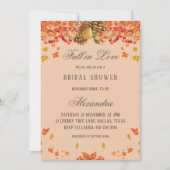 Herfst Rustieke Herfst in Liefde Vrijgezellenfeest Kaart (Voorkant)