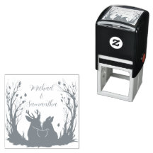 Herfst rustieke herten bruiloft