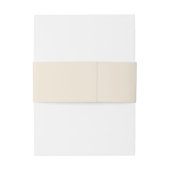 Herfst rustieke minimalistische bruiloft uitnodigingen wikkel (Achterkant Voorbeeld)