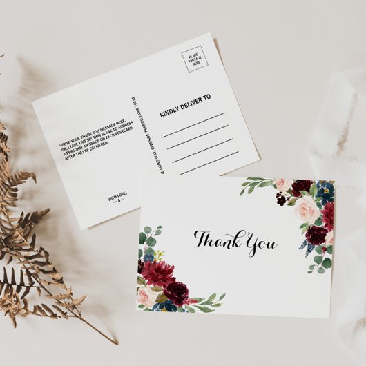 Herfst rustieke oogverblindende Bourgondië dank u Briefkaart