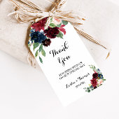 Herfst rustieke oogverblindende Bourgondië dank u Cadeaulabel