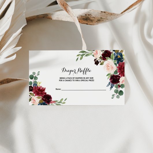 Herfst rustieke oogverblindende Bourgondische luie Informatiekaartje