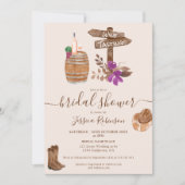 Herfst rustige waterverf vrijgezellenfeest kaart (Voorkant)