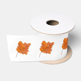 Herfst Rustin Esdoornblad Satijnen Lint