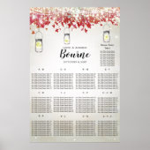 Herfst Rustisch land - roodboomgaard Poster (Voorkant)