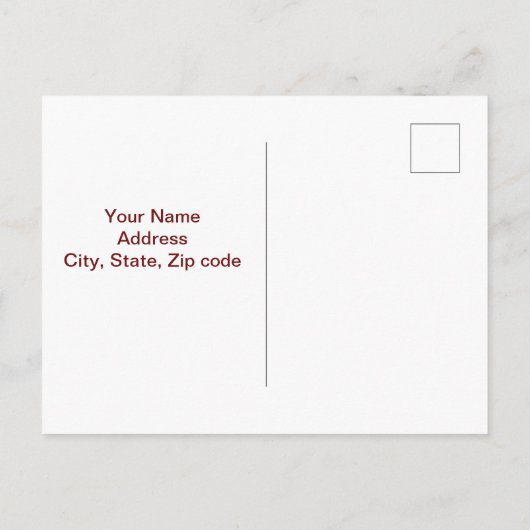 Herfst Save the Date Kaart - Rustieke Bloemen Huwe (Achterkant)