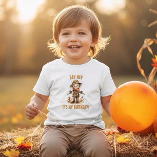 Herfst Scarecrow Leuke Verjaardag T-shirt