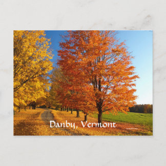 Herfst Scene Briefkaart