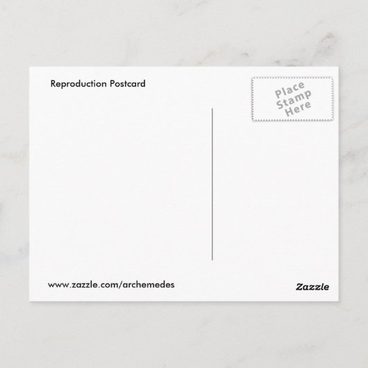  Herfst Scene Briefkaart (Achterkant)