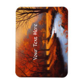  herfst scène Magnet van de Foto Magneet (Verticaal)
