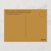 Herfst scène / pompoen & bitterzoet 4,25 x 5,6 inc briefkaart (Achterkant)