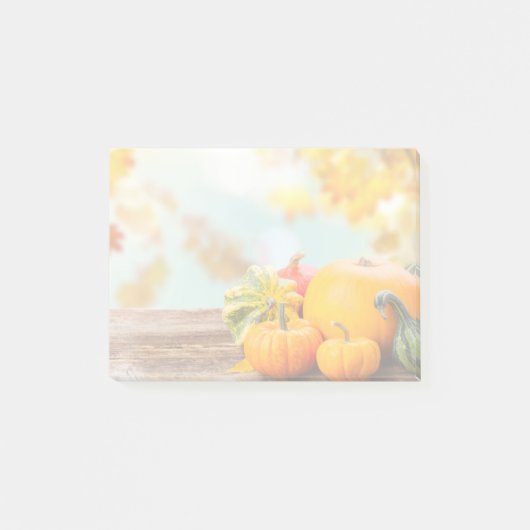 Herfst Scene Post haar Post-it® Notes (Voorkant)
