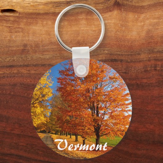 Herfst Scene Sleutelhanger (Voorkant)